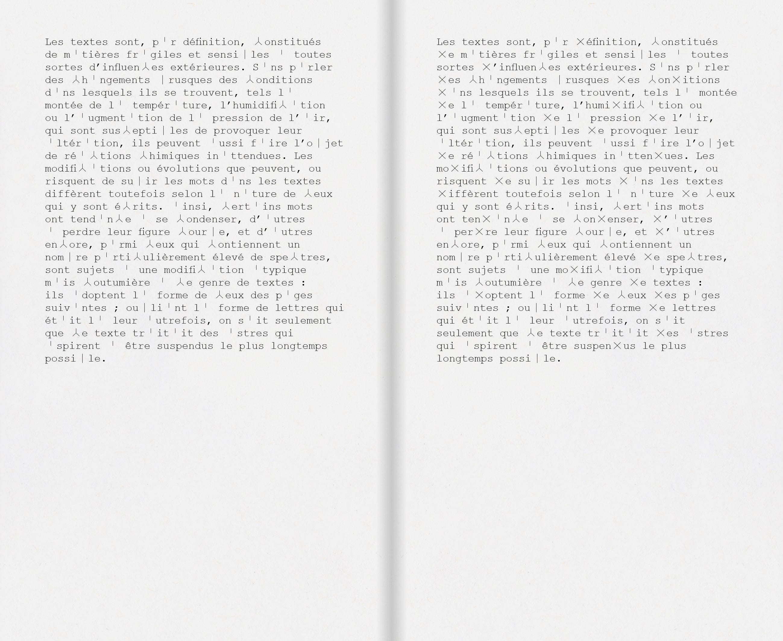 Angela Detanico, Rafael Lain, Ryoko Sekiguchi - Matières Fragiles