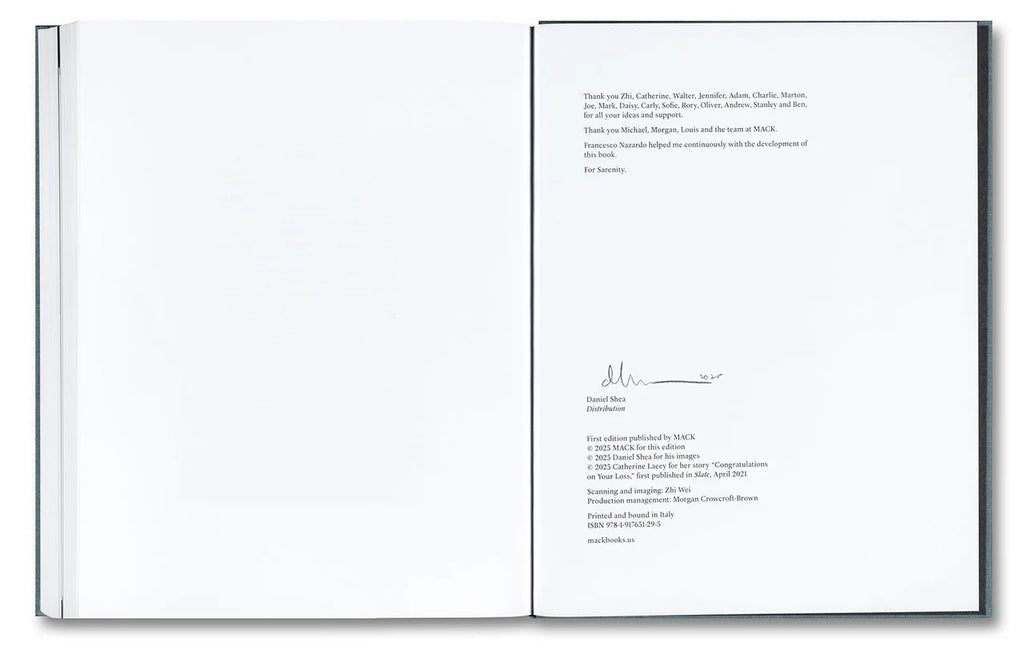 Daniel Shea - Distribution