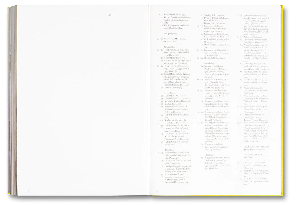 Donald Judd - Spaces (Second Edition)