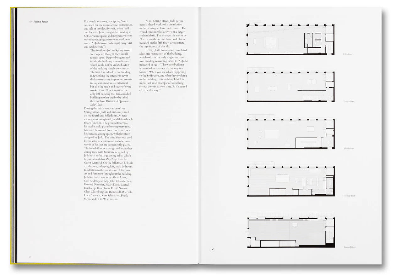 Donald Judd - Spaces (Second Edition)