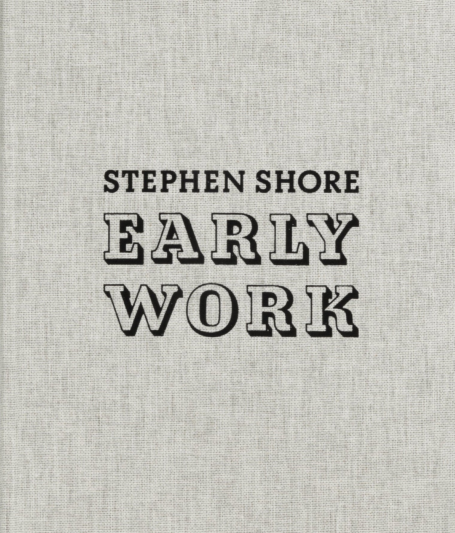 Stephen Shore - Early Work