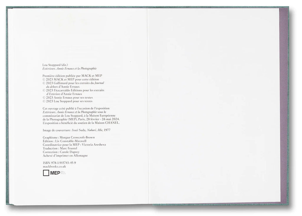 Lou Stoppard - Exteriors: Annie Ernaux and Photography