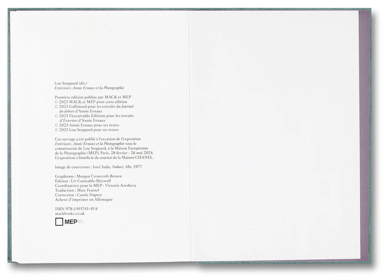 Lou Stoppard - Exteriors: Annie Ernaux and Photography