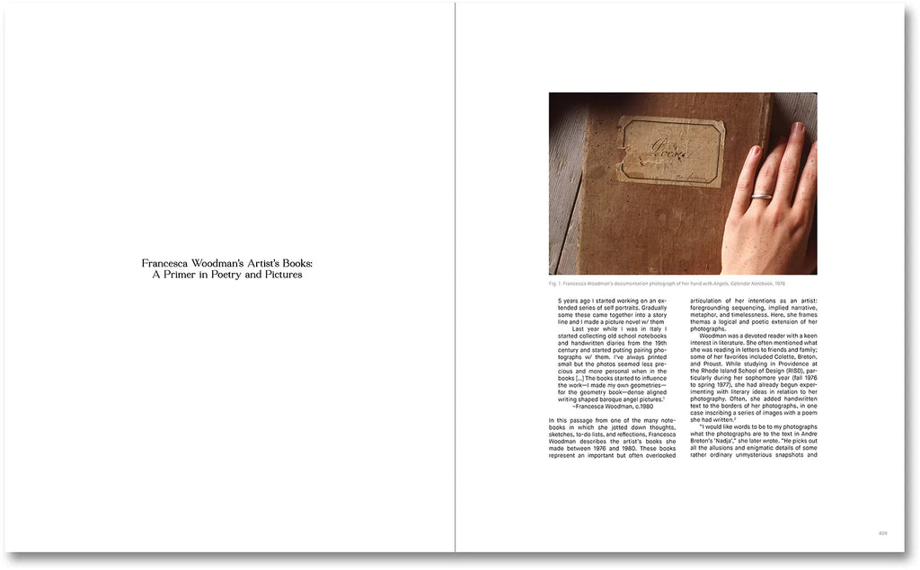 Francesca Woodman - The Artist’s Books