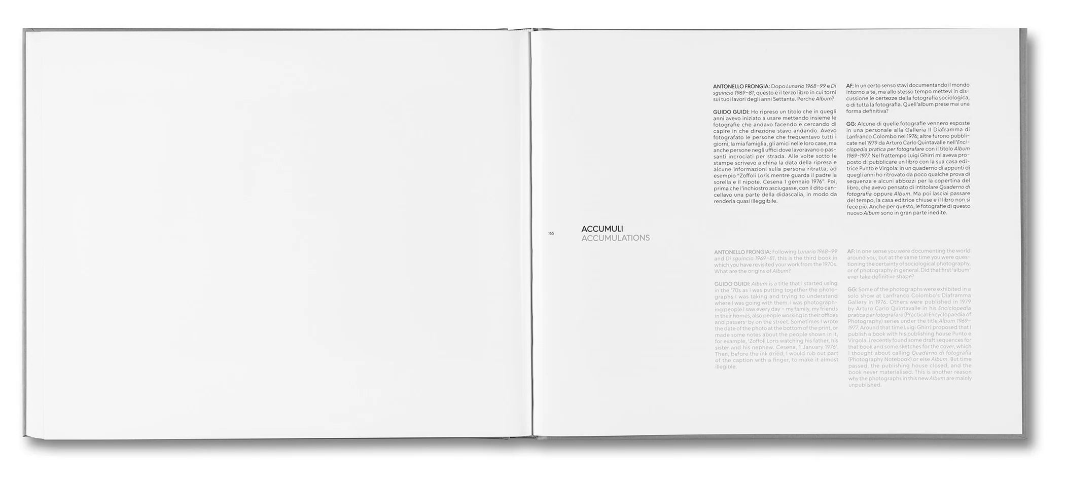 Guido Guidi - Album, 1969–82