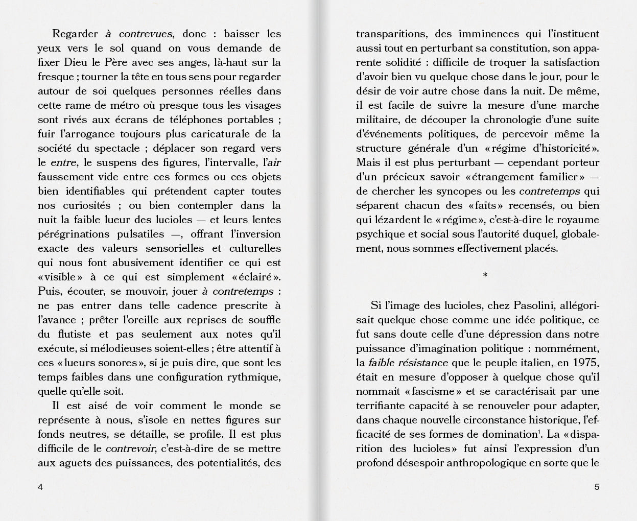 Georges Didi-Huberman - À contrevues, à contretemps