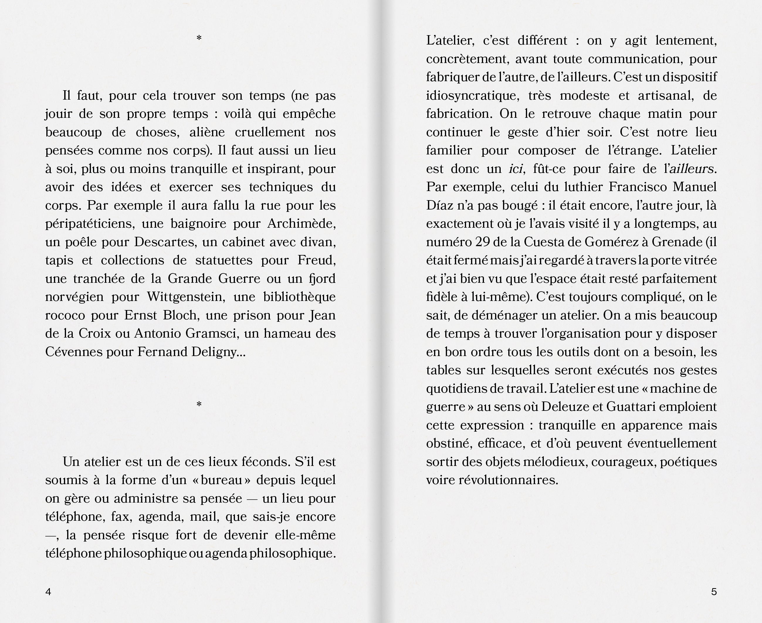 Georges Didi-Huberman - L'atelier, ici et ailleurs