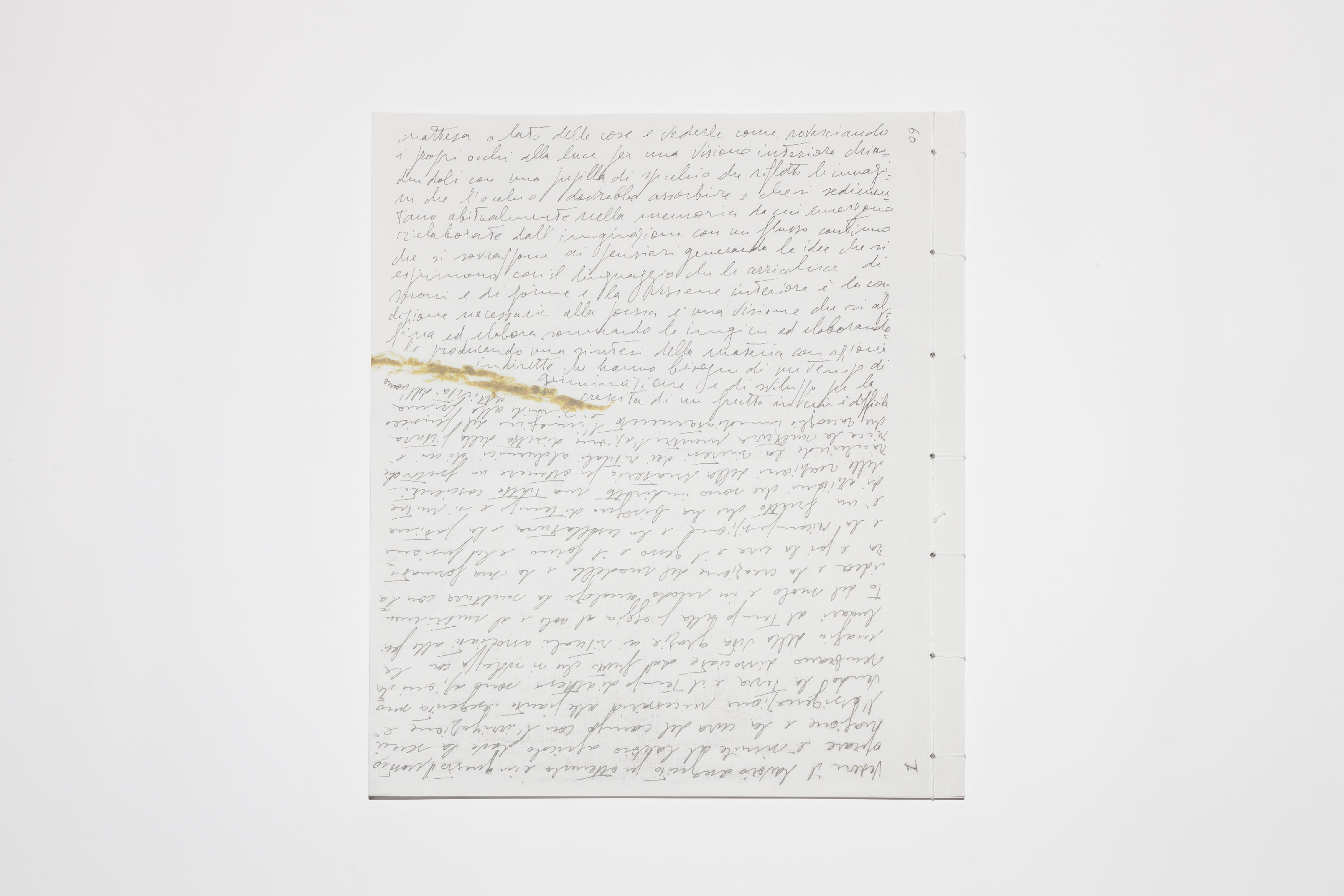 Giuseppe Penone - Pensieri e linfa