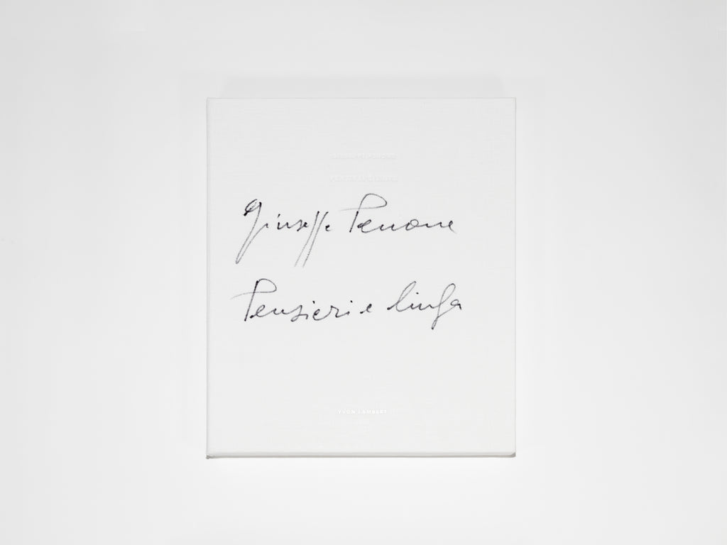 Giuseppe Penone - Pensieri e linfa