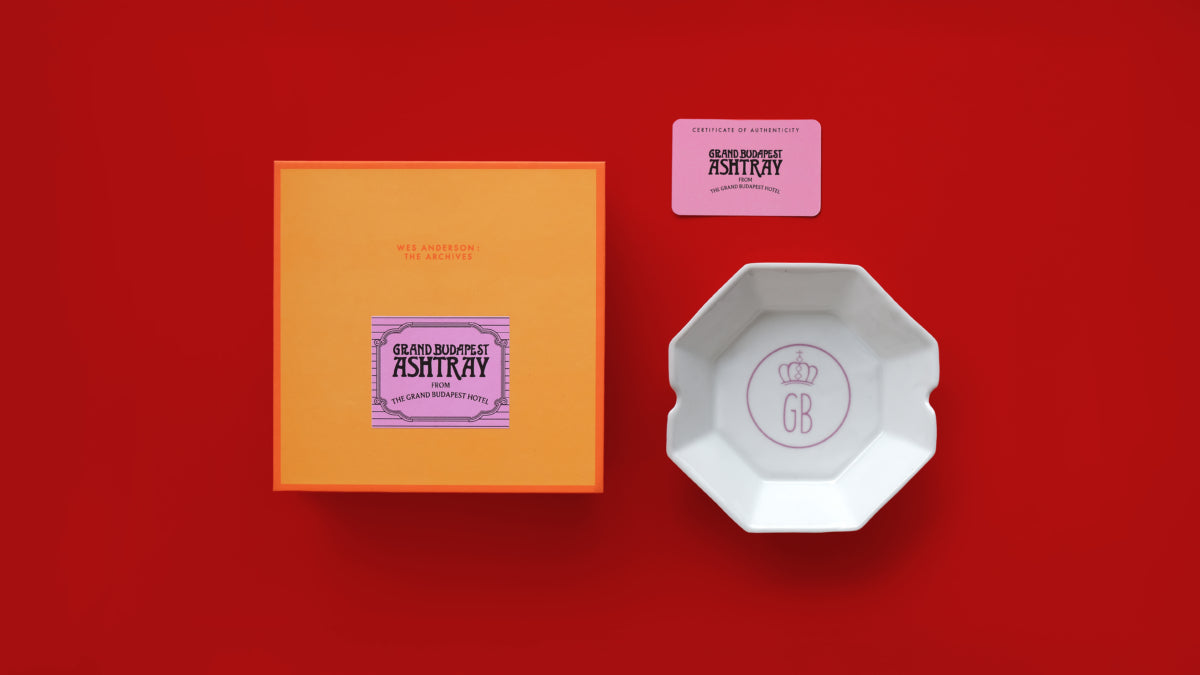 Wes Anderson : The Archives "Grand Budapest" Cendrier