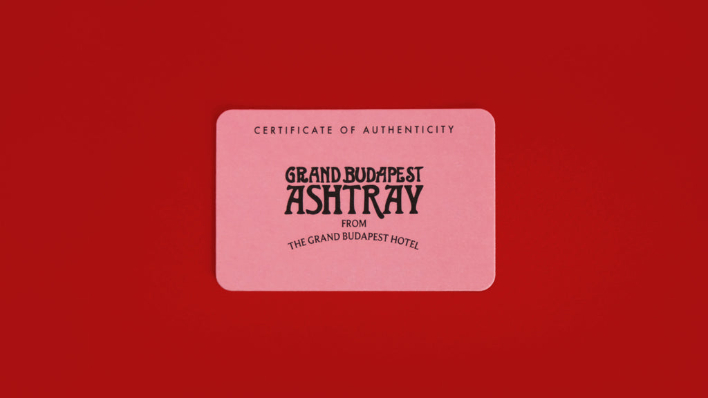 Wes Anderson : The Archives "Grand Budapest" Cendrier