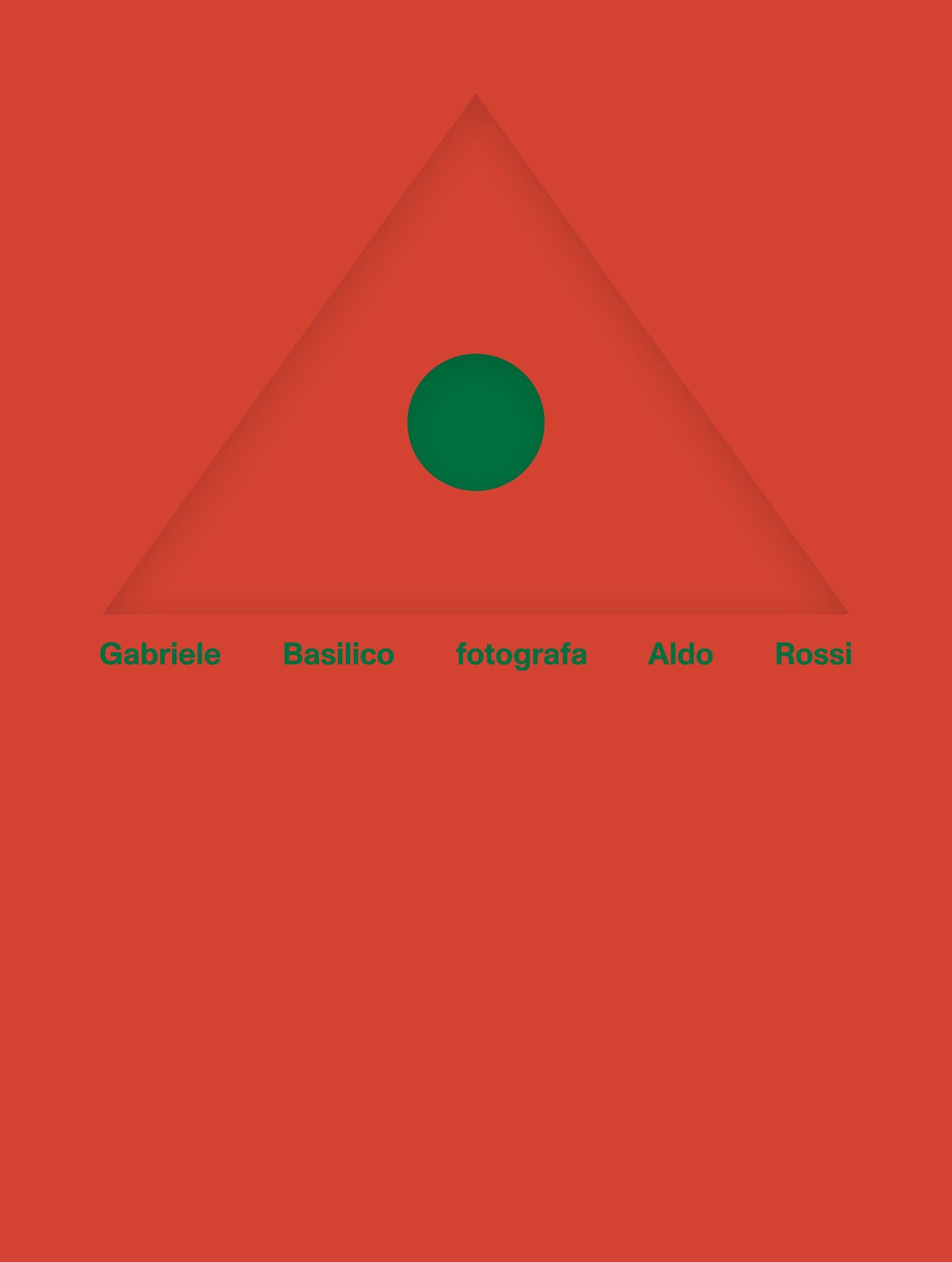 Gabriele Basilico - Gabriele Basilico fotografa Aldo Rossi – Yvon