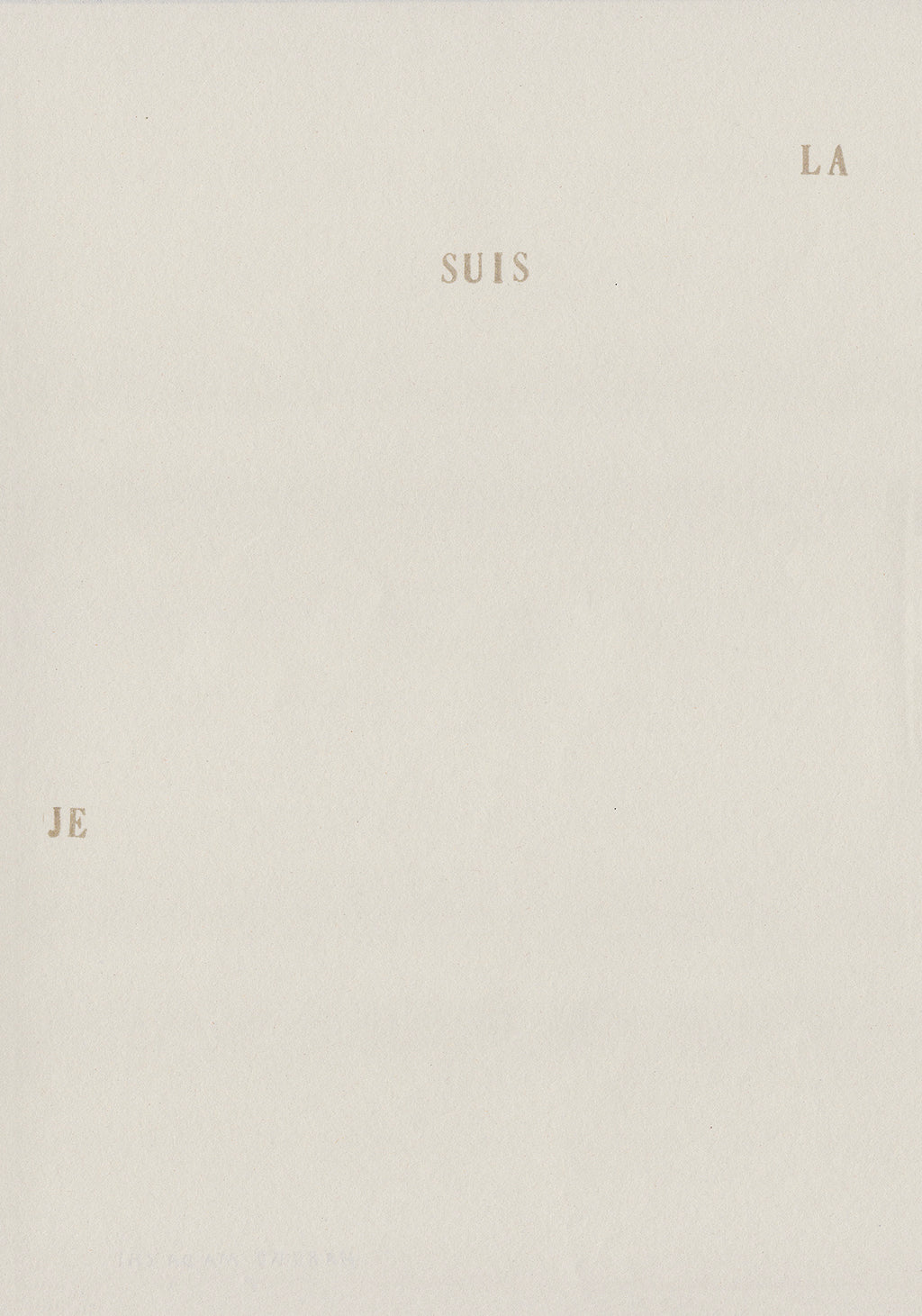 Haruko Madachi <br><em>Stamps</em>, 2026