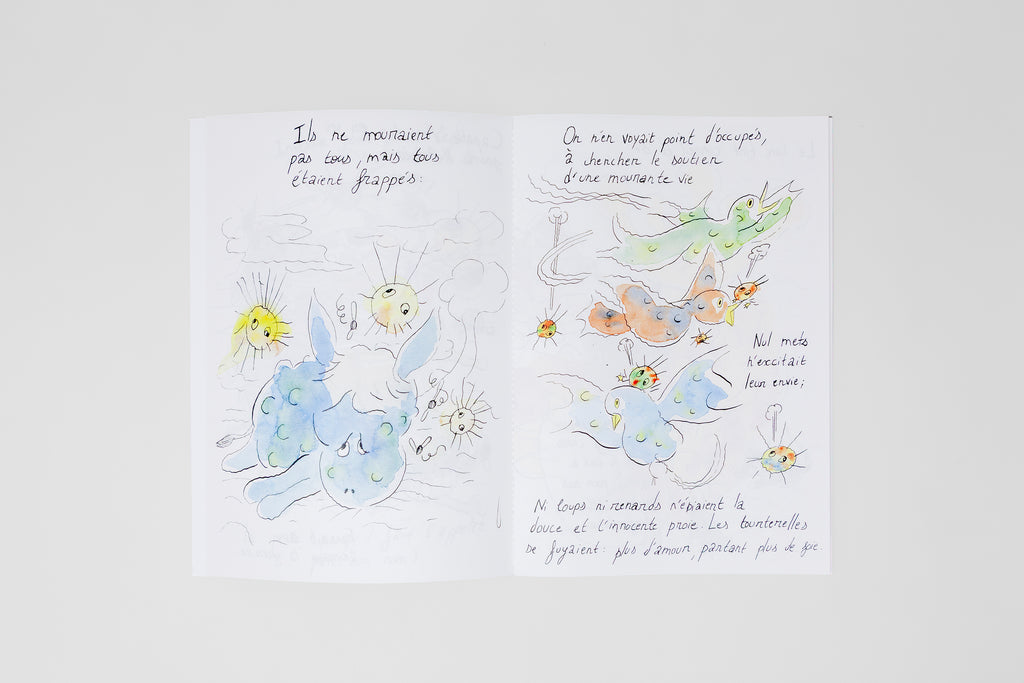 Henri Crabières - Les Animaux malades de la peste