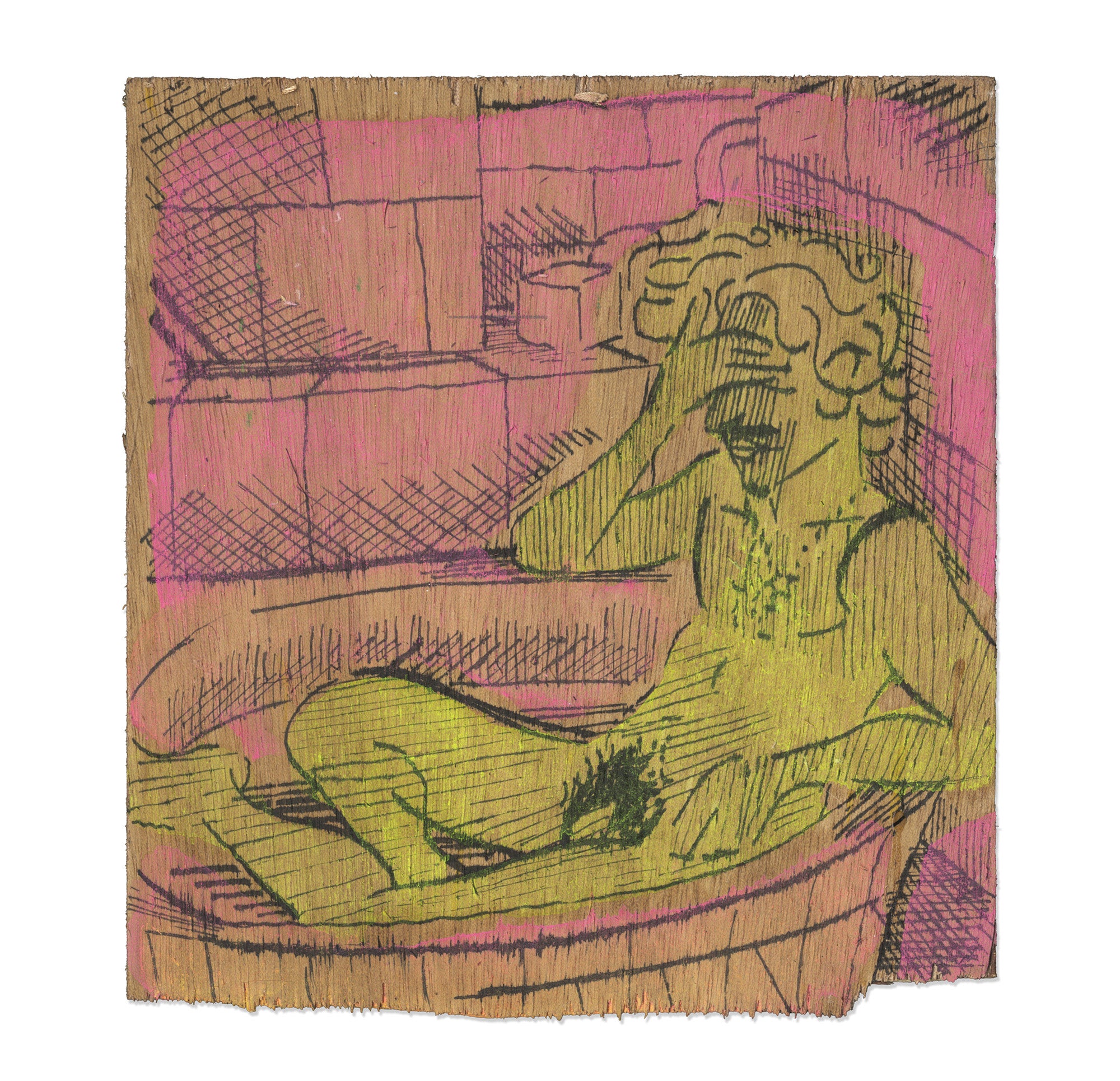 Henri Crabières <br><em>Nu de baignoire</em>, 2025