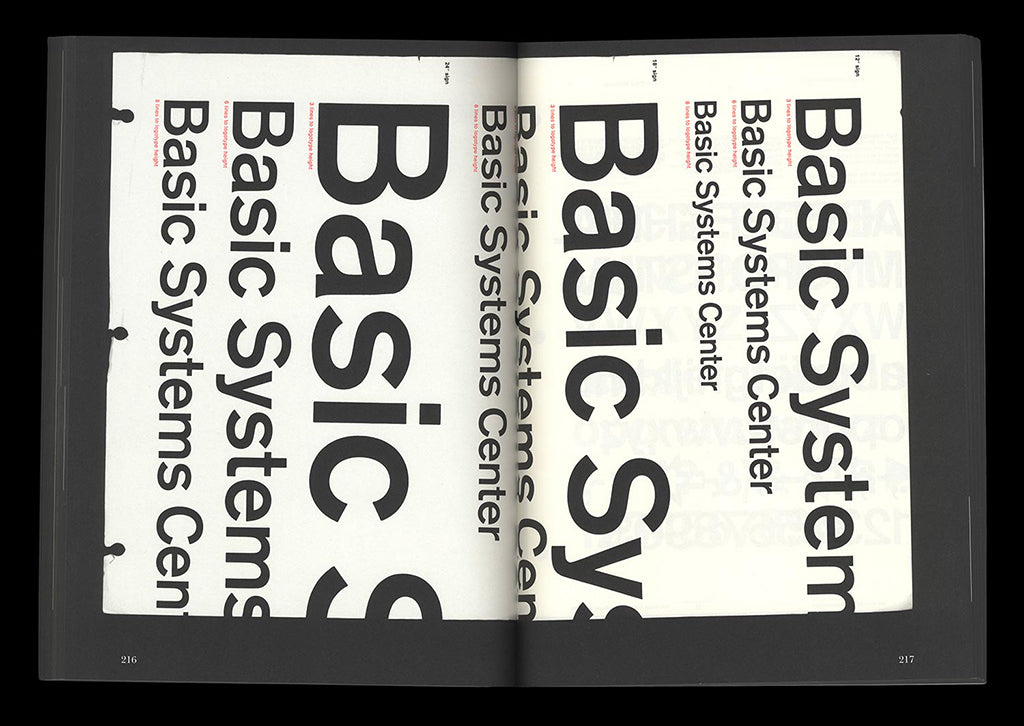 IBM - Paul Rand's Graphic Standards Manual – Yvon Lambert Paris
