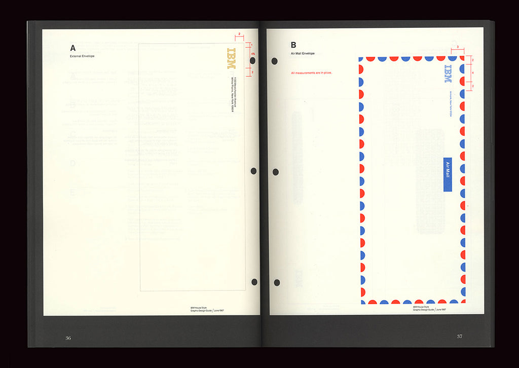 IBM - Paul Rand's Graphic Standards Manual – Yvon Lambert Paris
