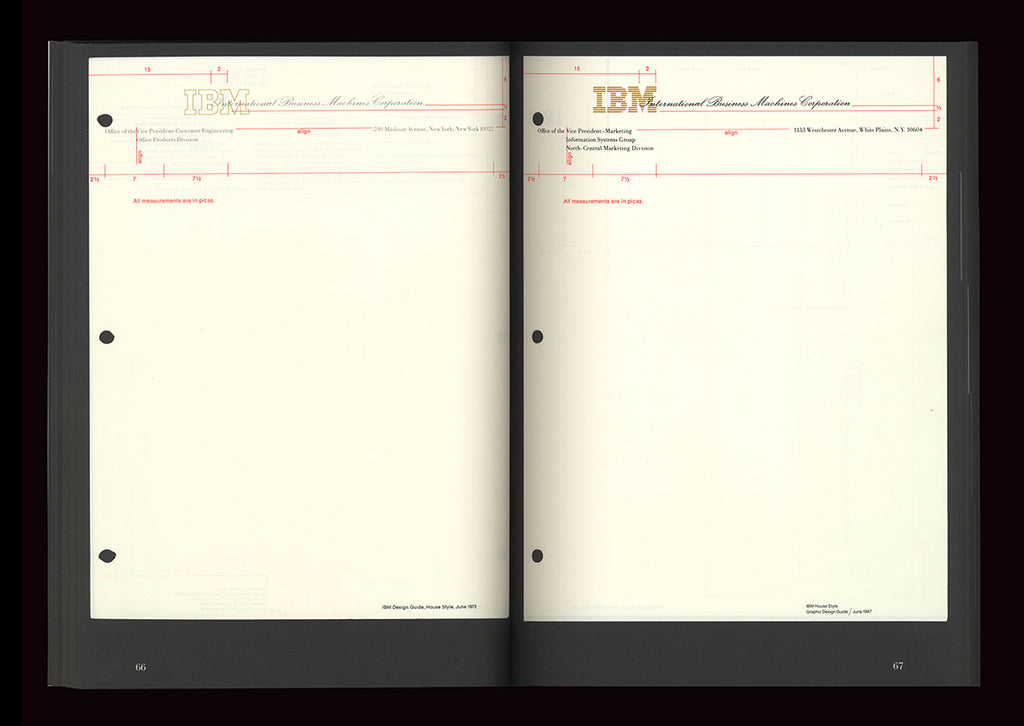 IBM - Paul Rand's Graphic Standards Manual – Yvon Lambert Paris