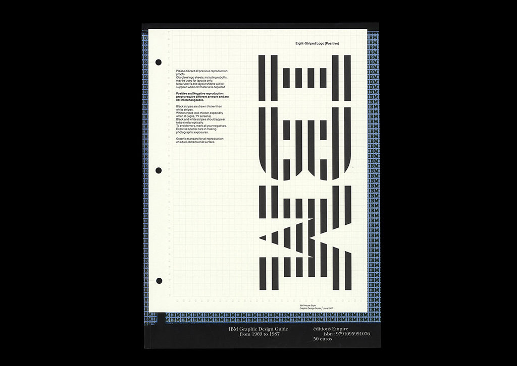 IBM - Paul Rand's Graphic Standards Manual – Yvon Lambert Paris
