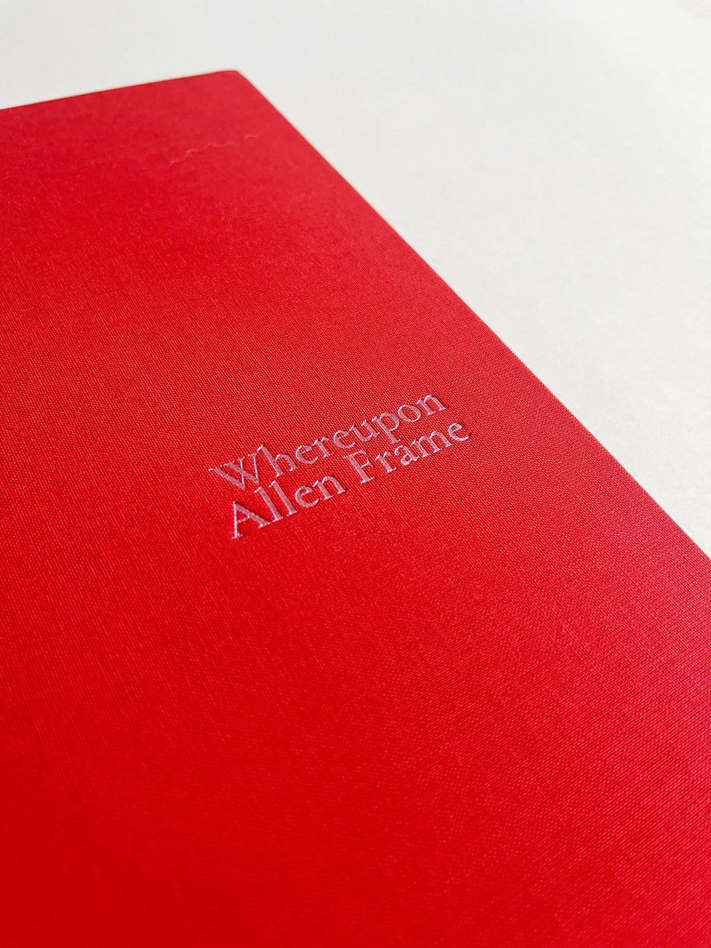 Allen Frame - Whereupon