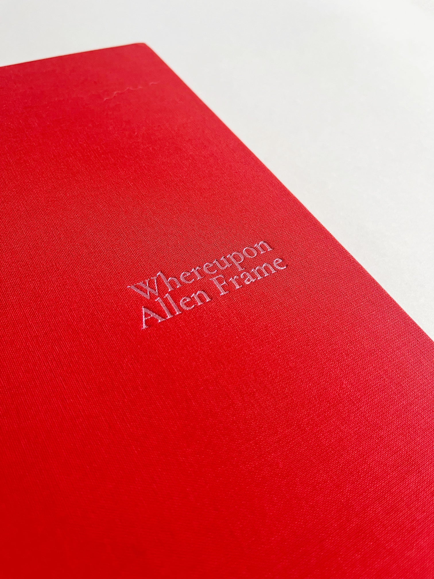 Allen Frame - Whereupon