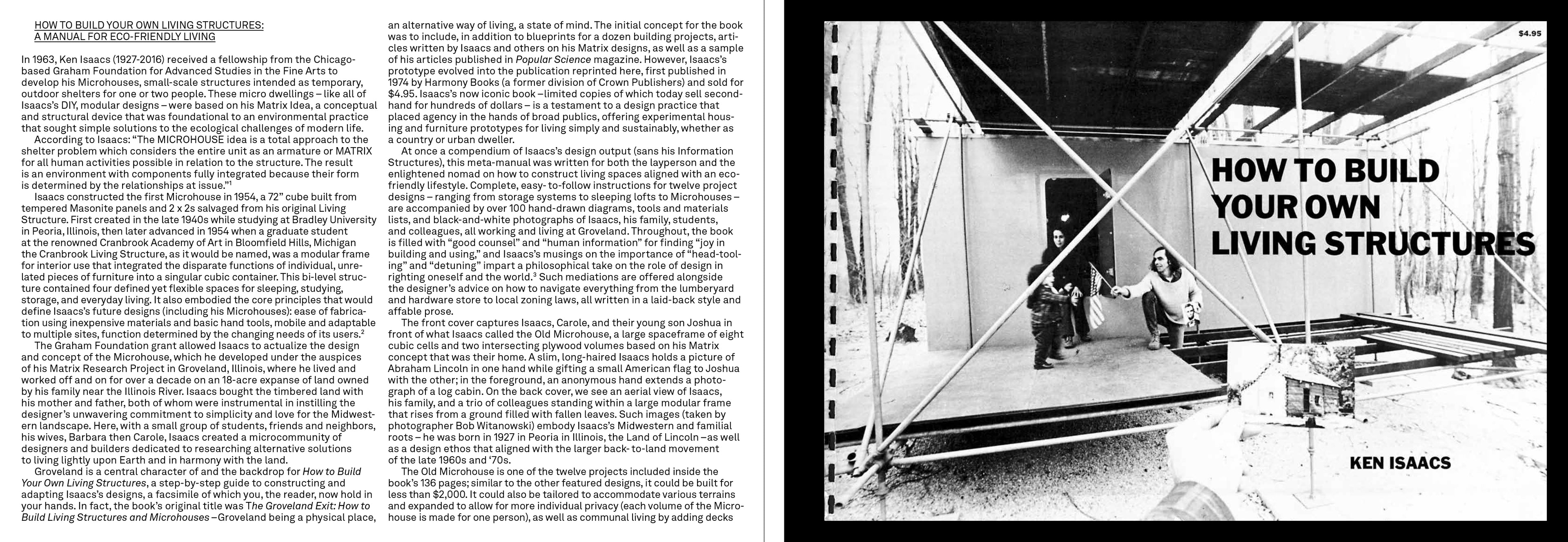 Ken Isaacs - How to Build your Own Living Structures