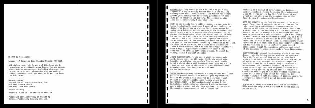 Ken Isaacs - How to Build your Own Living Structures