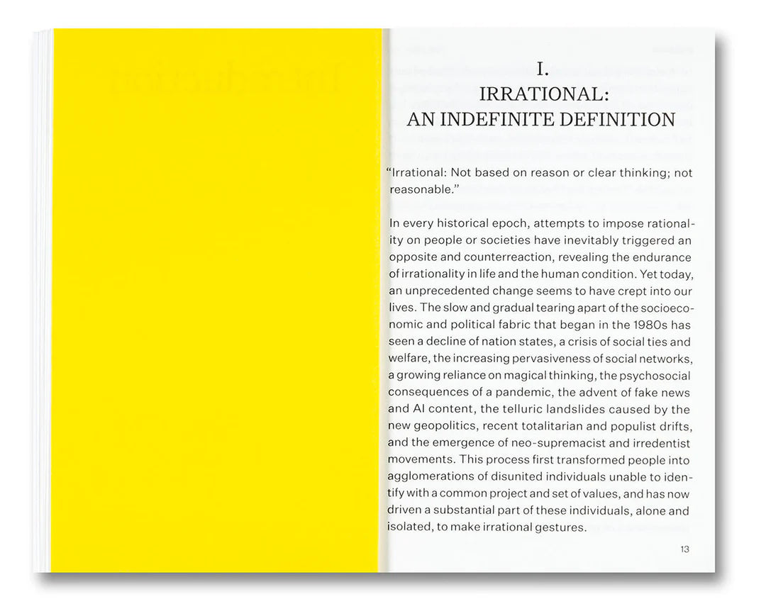 Francesco Jodice & Francesco Zanot - Irrational: A Visual Directory to a World with No Reason