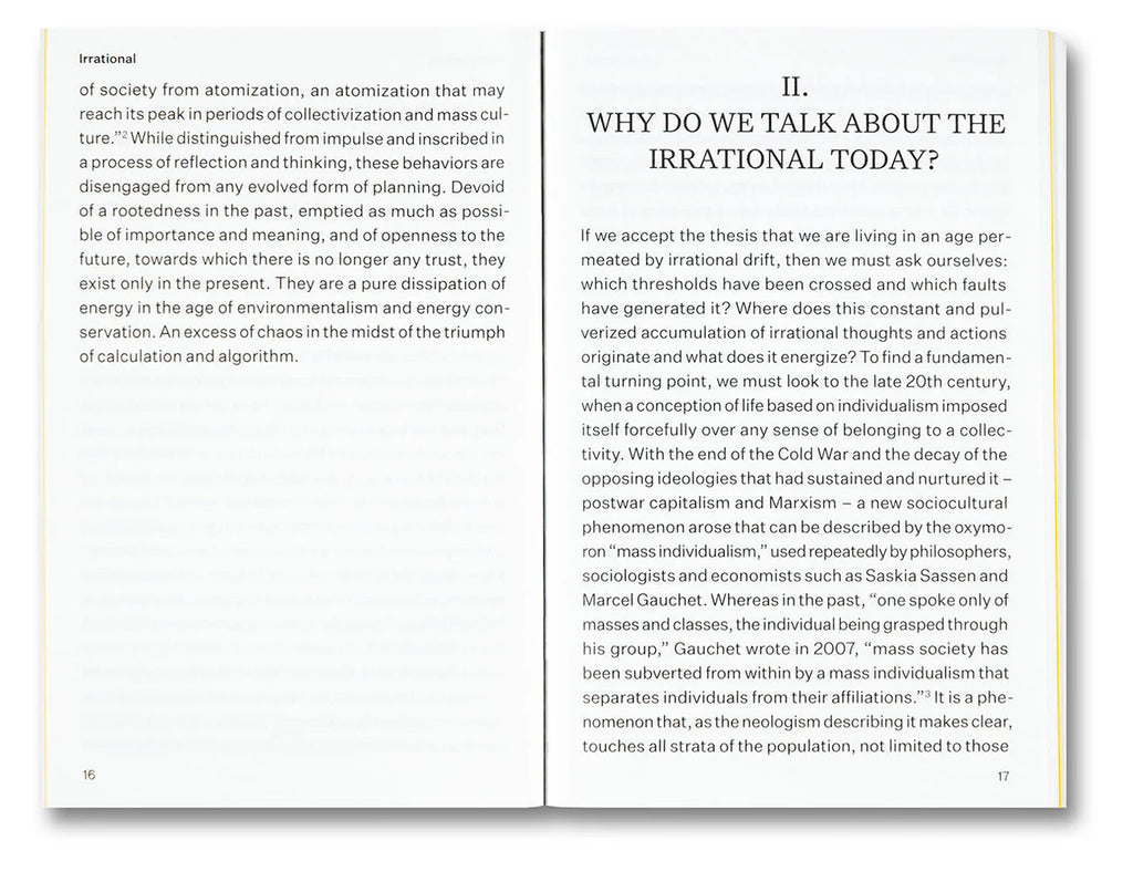 Francesco Jodice & Francesco Zanot - Irrational: A Visual Directory to a World with No Reason