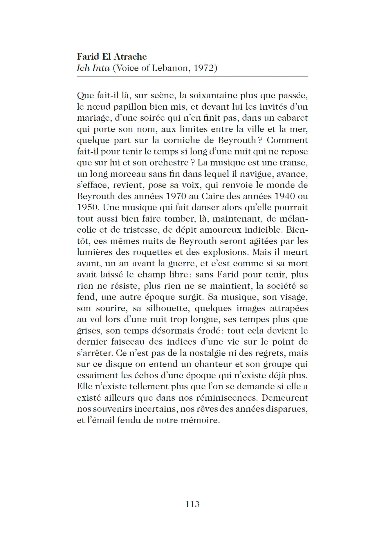 Joseph Ghosn - nocturne(s)