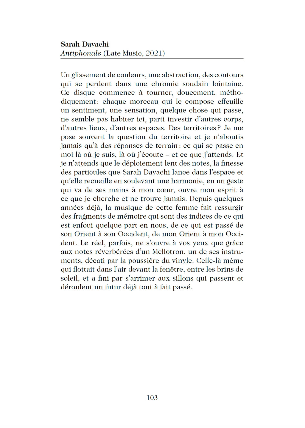 Joseph Ghosn - nocturne(s)