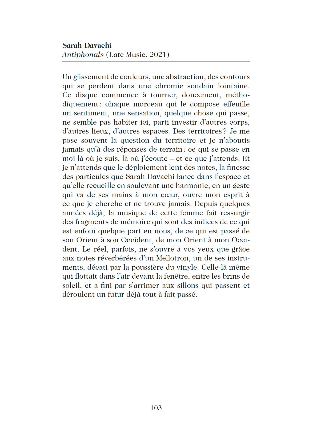 Joseph Ghosn - nocturne(s)