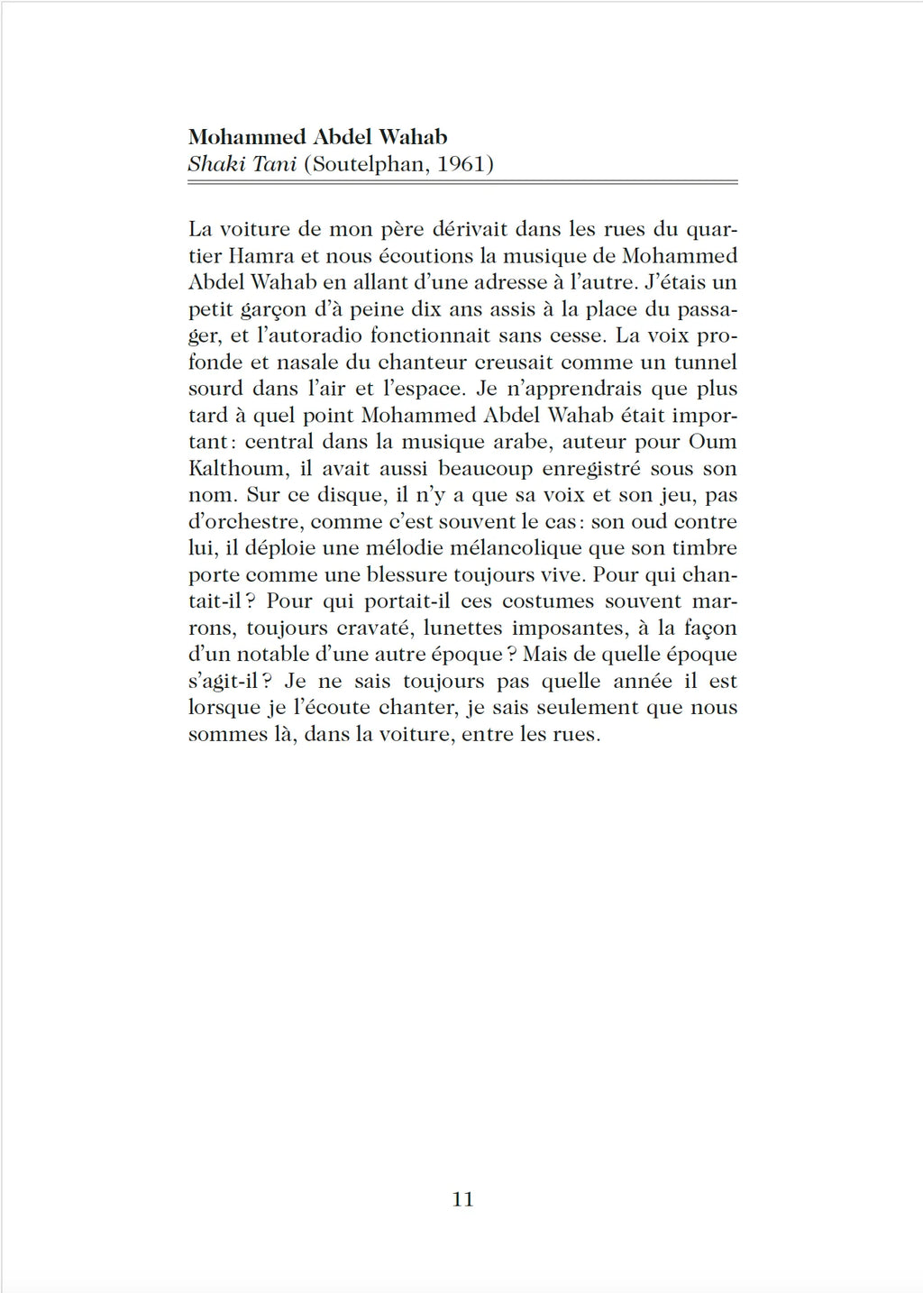 Joseph Ghosn - nocturne(s)