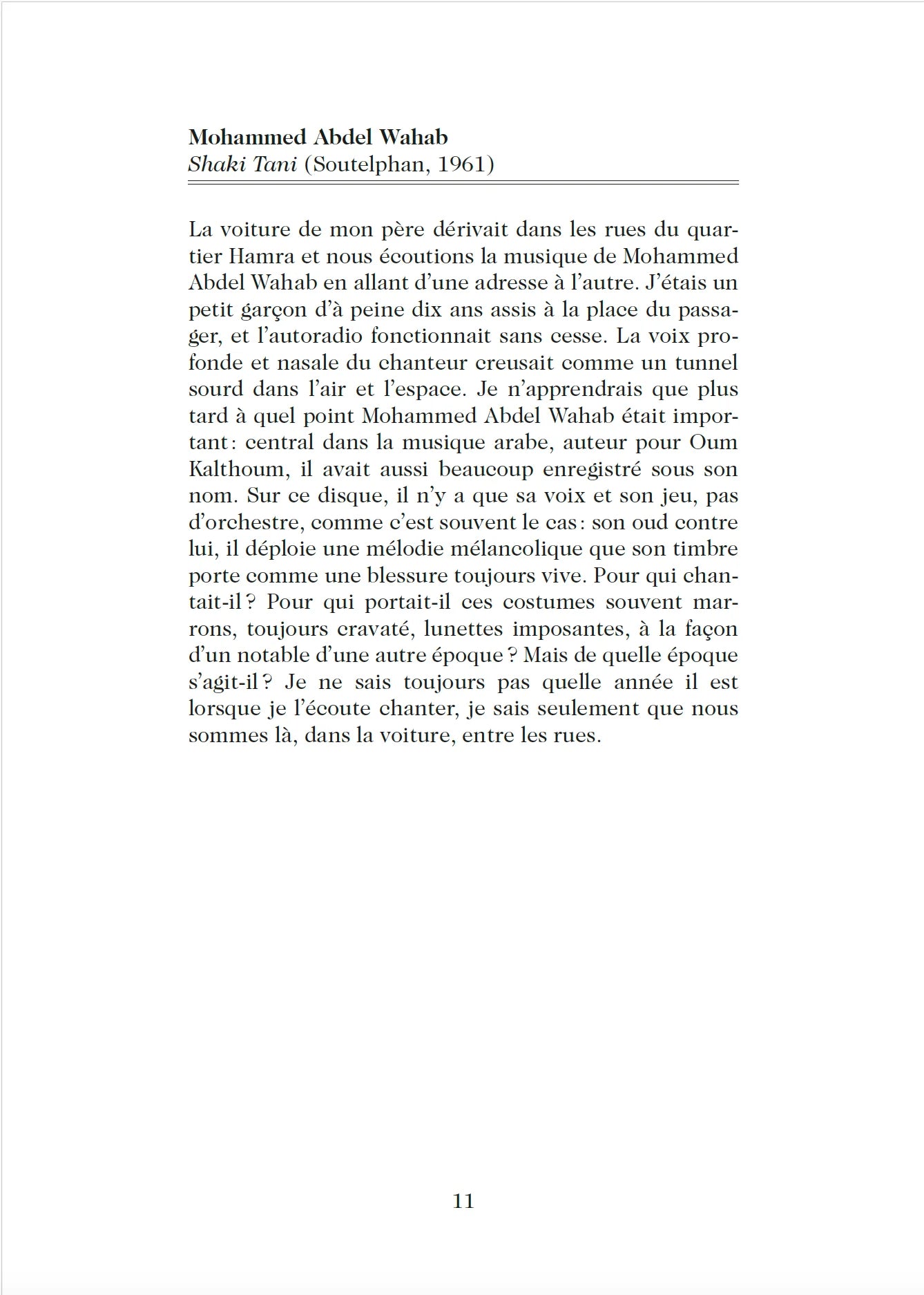 Joseph Ghosn - nocturne(s)