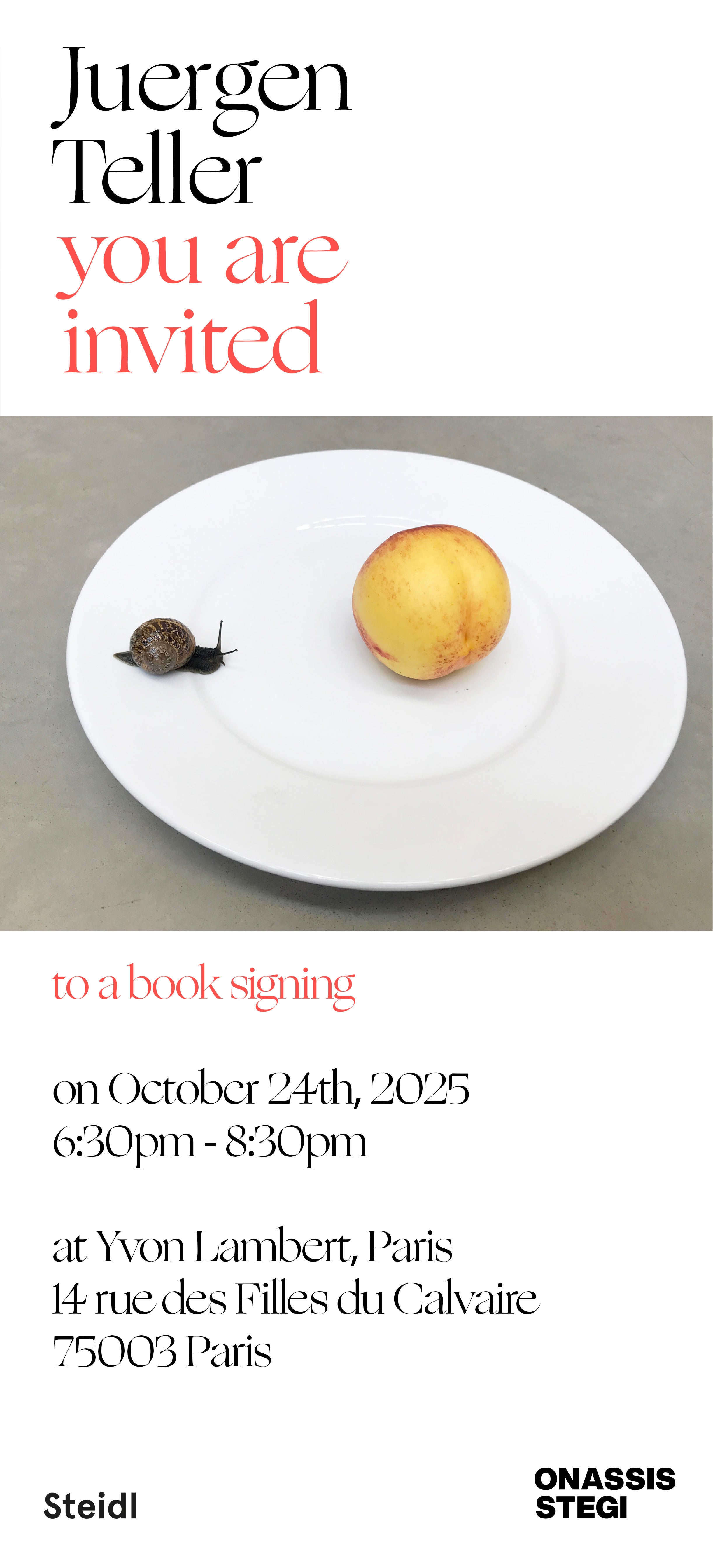 Juergen Teller - You're Invited – Yvon Lambert Paris