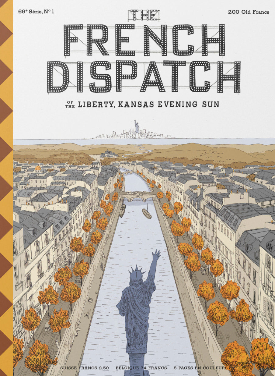 Javi Aznarez - The French Dispatch Covers