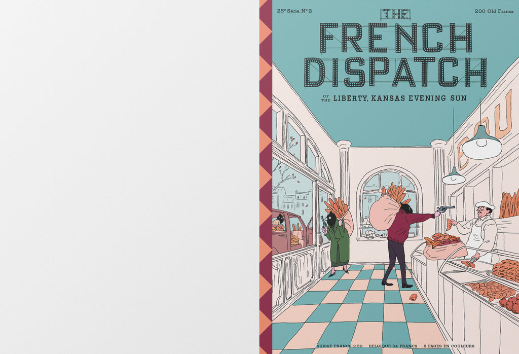 Javi Aznarez - The French Dispatch Covers