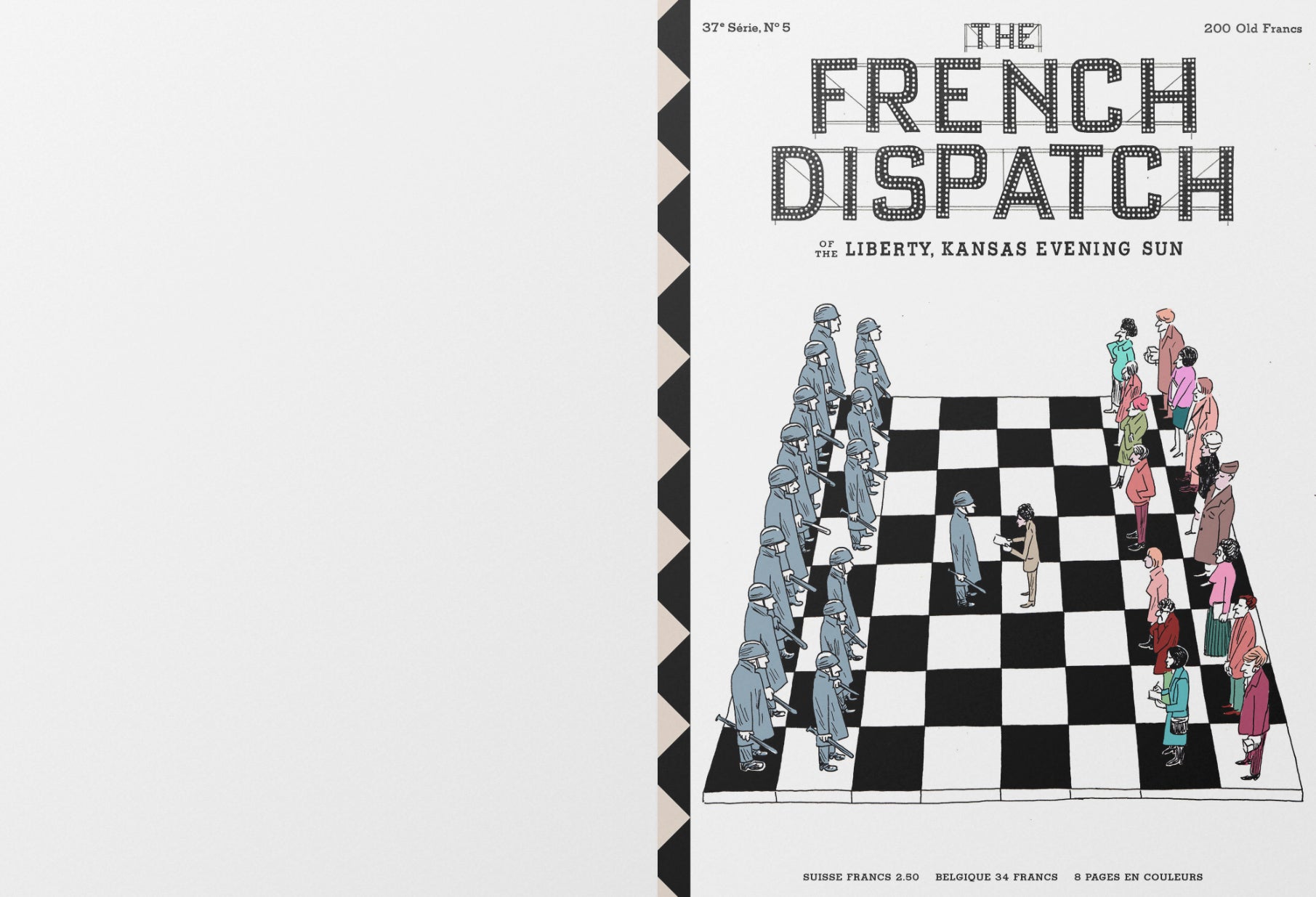 Javi Aznarez - The French Dispatch Covers