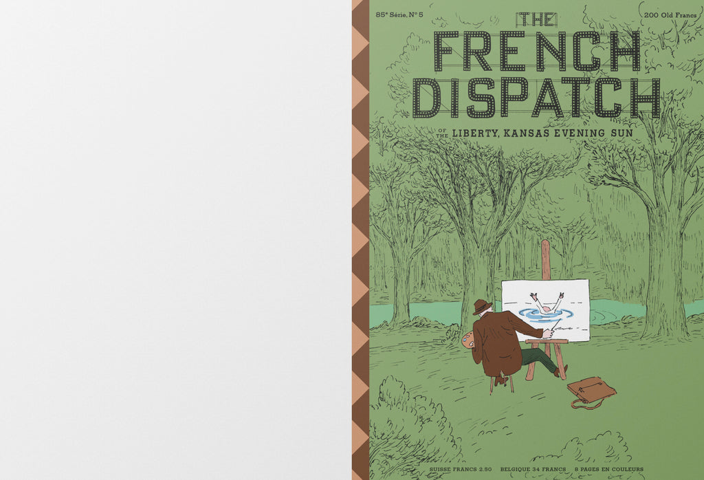 Javi Aznarez - The French Dispatch Covers