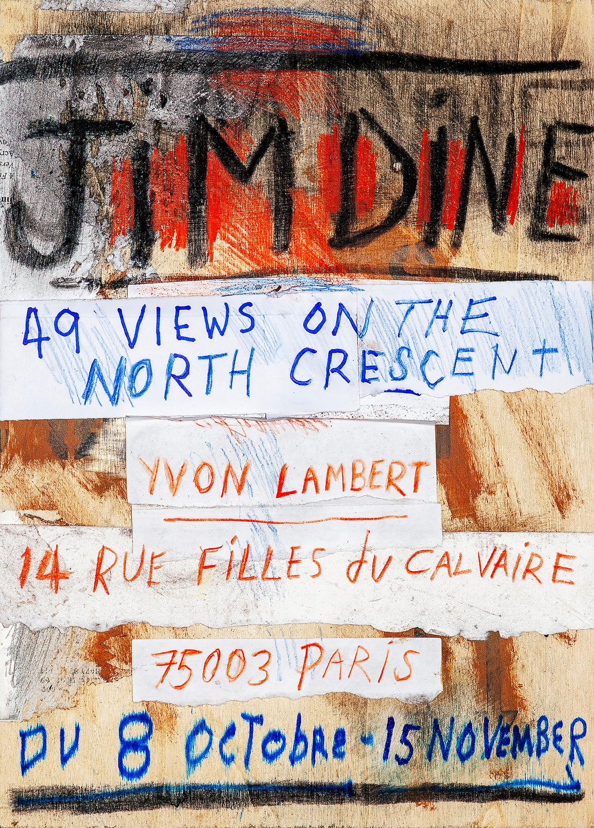 Jim Dine - 49 Views on the North Crescent (Poster)