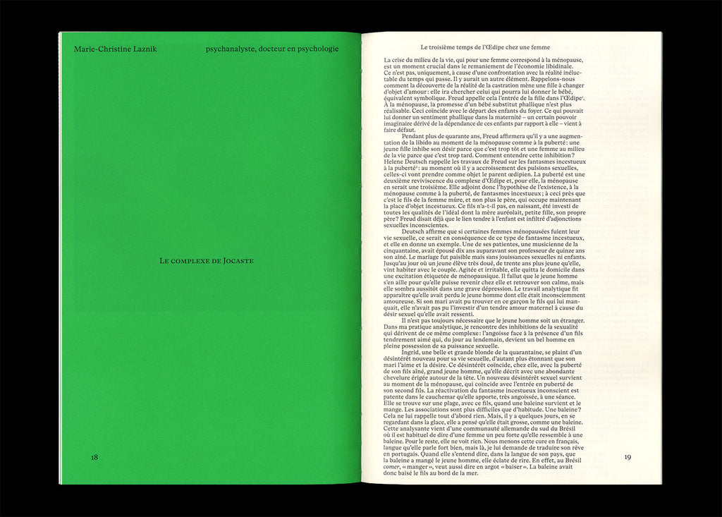 Jocaste - N°0 Revue de psychanalyse et de discussions