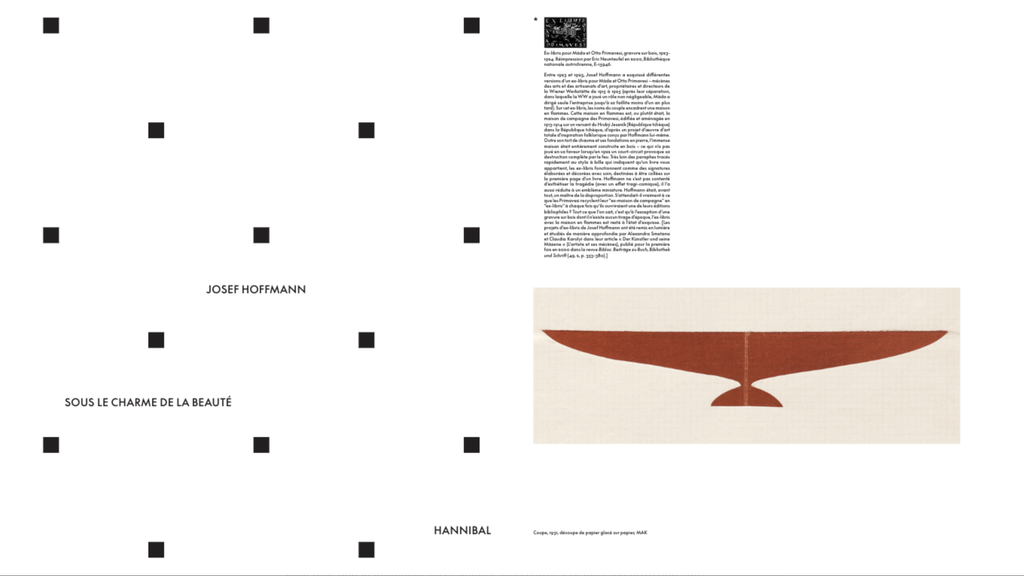Josef Hoffmann - Sous le charme de la beauté