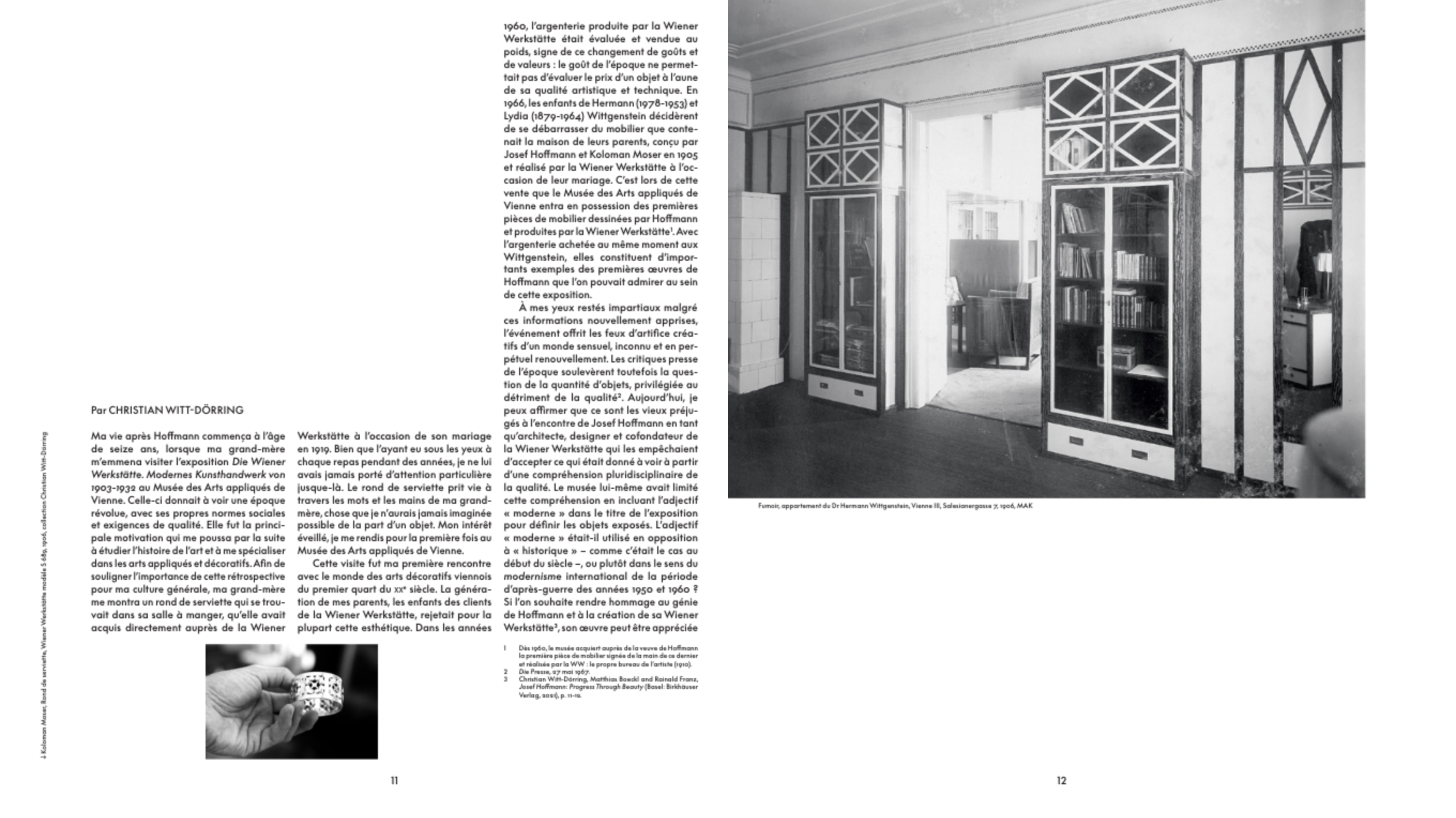 Josef Hoffmann - Sous le charme de la beauté