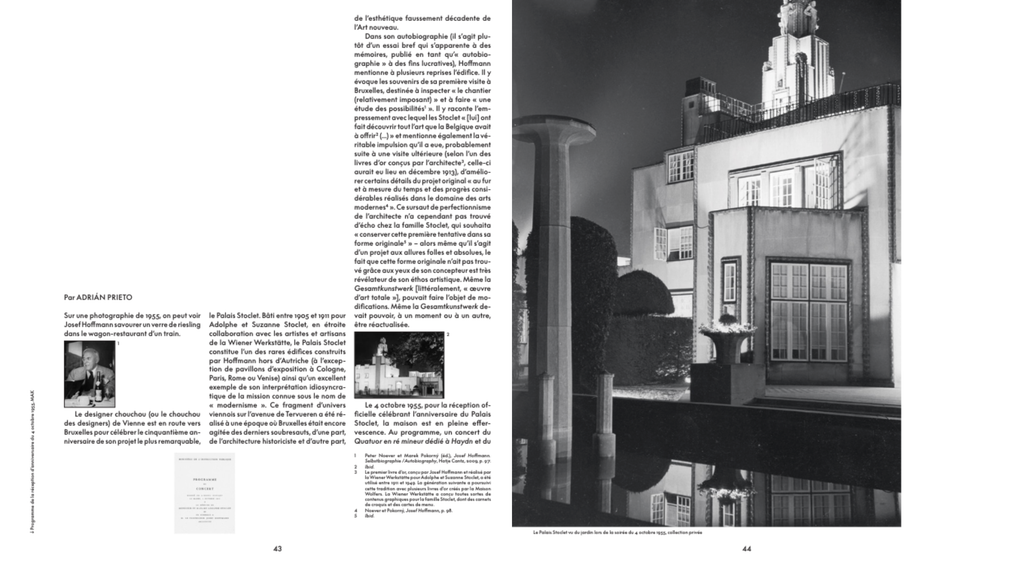 Josef Hoffmann - Sous le charme de la beauté