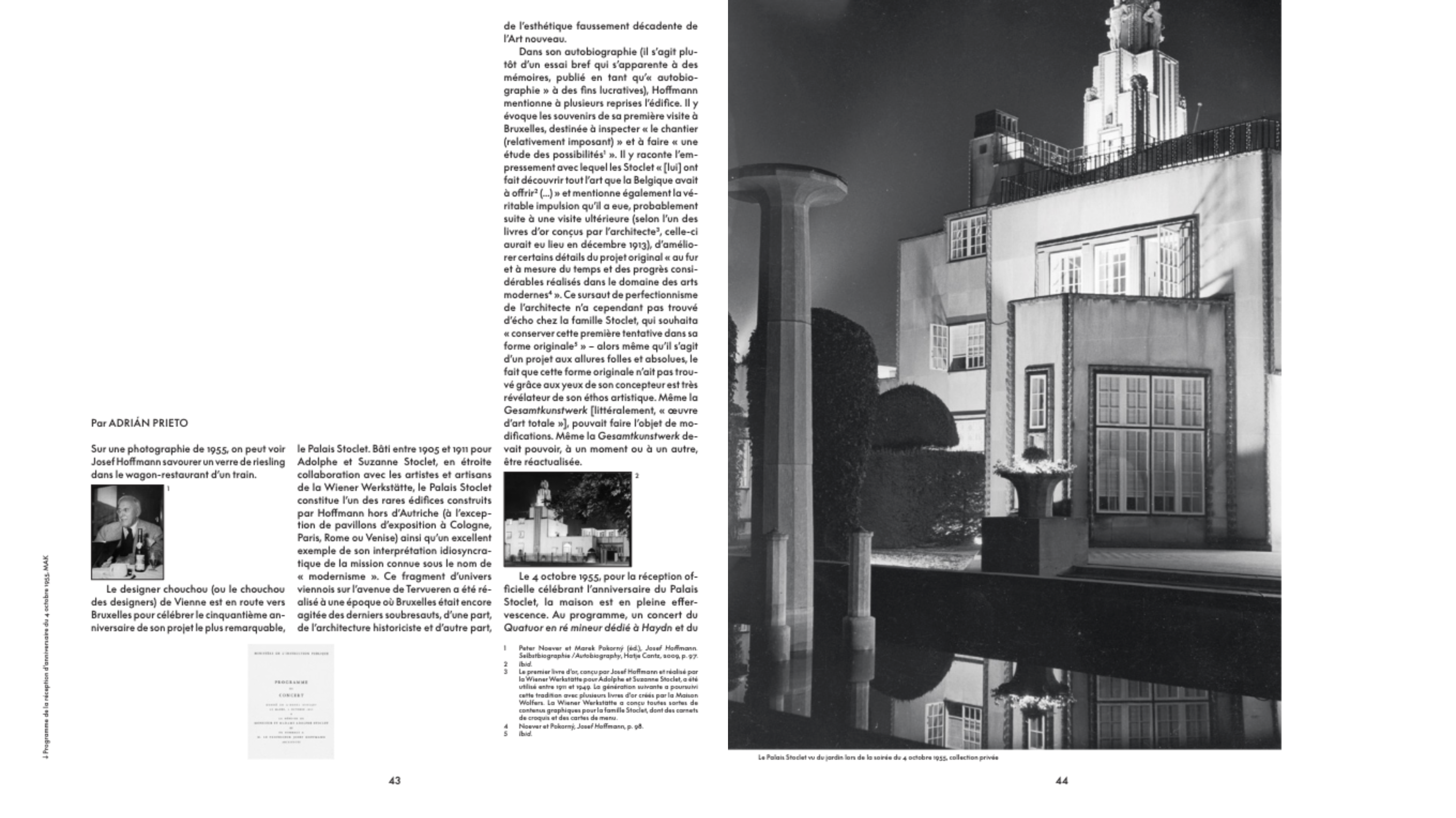 Josef Hoffmann - Sous le charme de la beauté