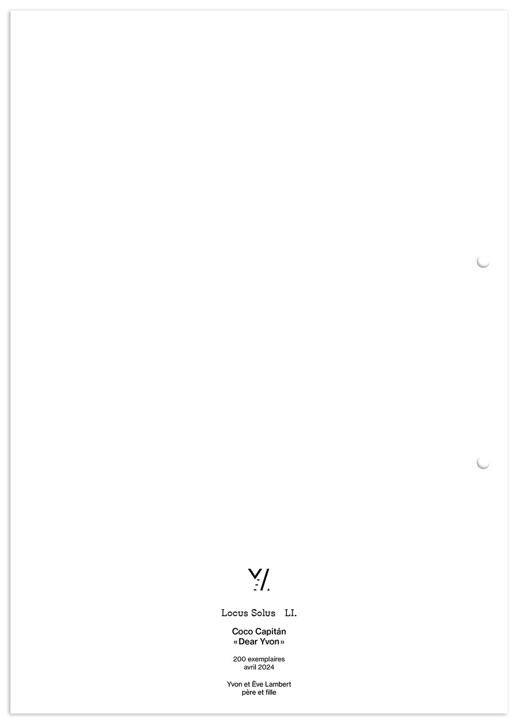 Locus Solus LI. - Coco Capitán