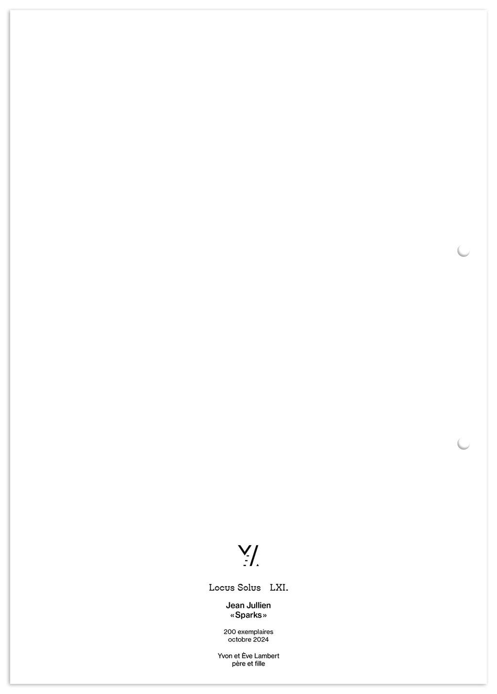 Locus Solus LXI. - Jean Jullien