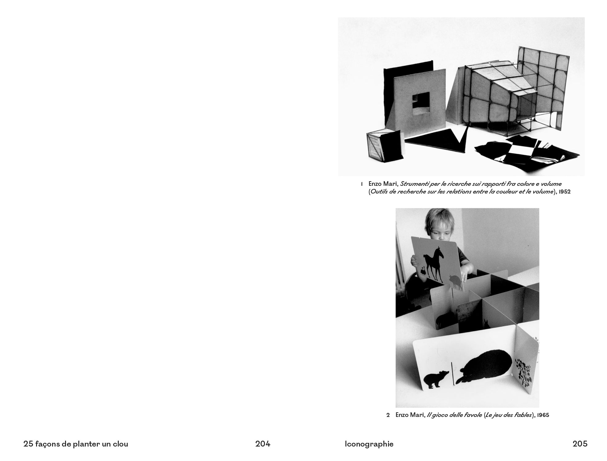 Enzo Mari - 25 façons de planter un clou