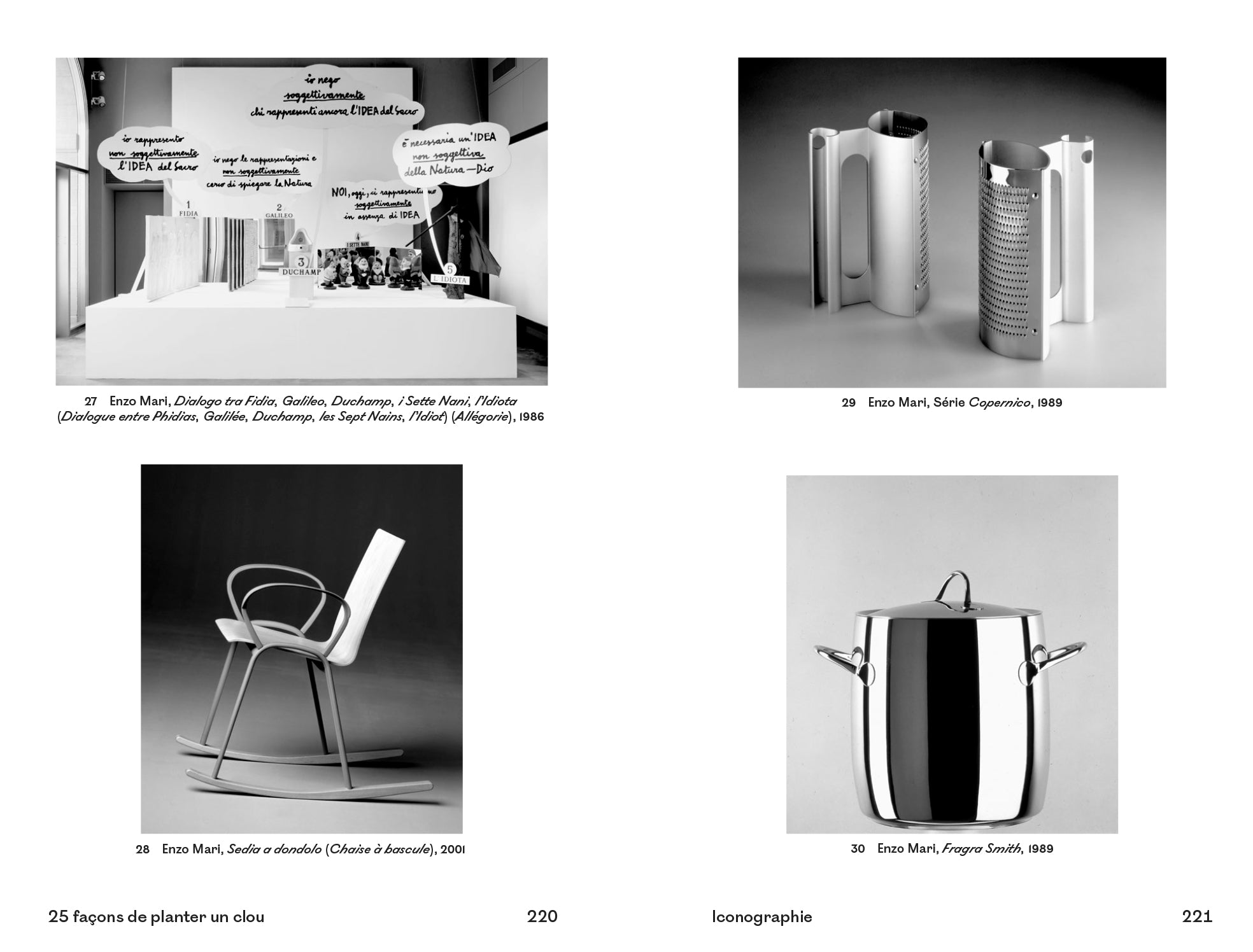 Enzo Mari - 25 façons de planter un clou