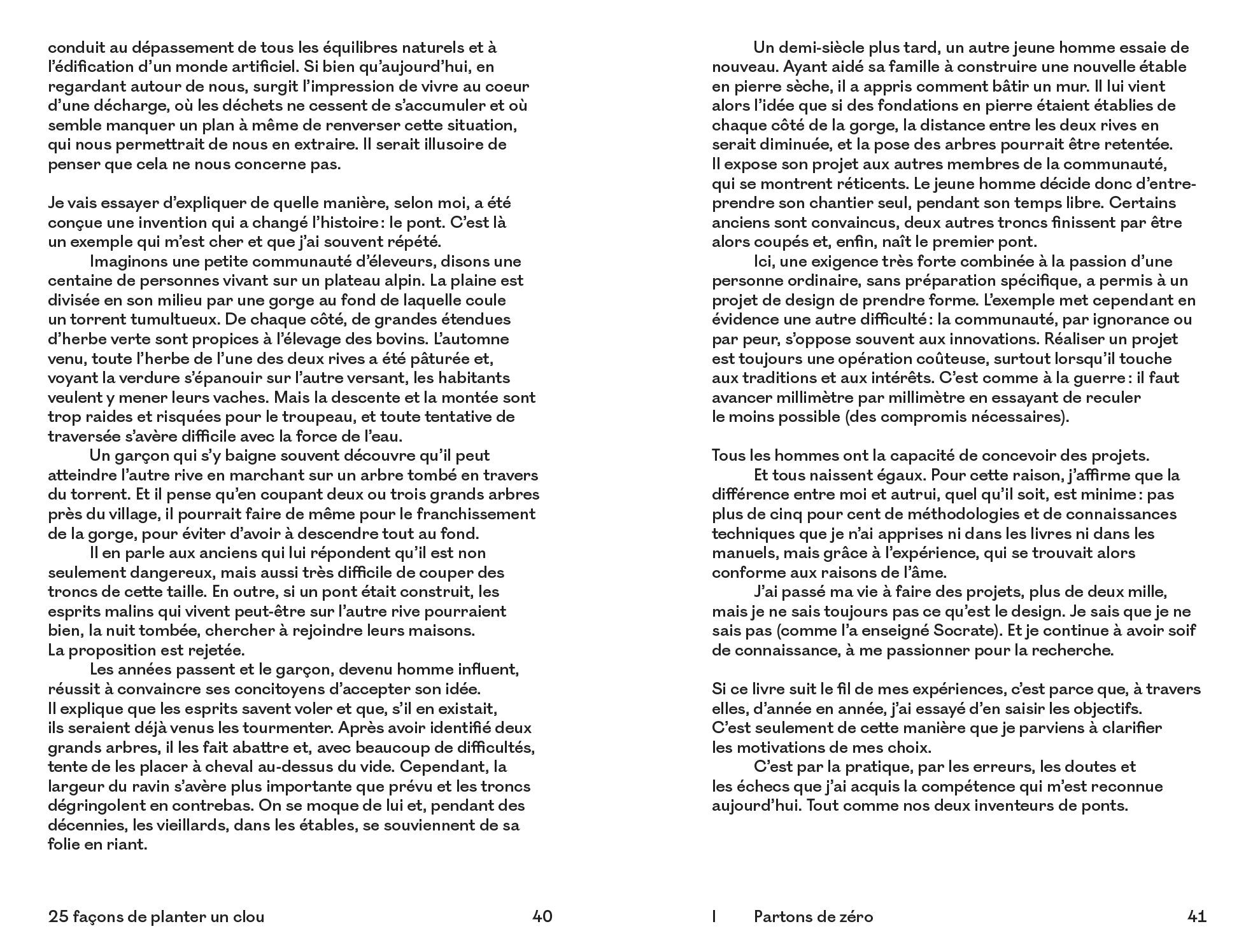 Enzo Mari - 25 façons de planter un clou